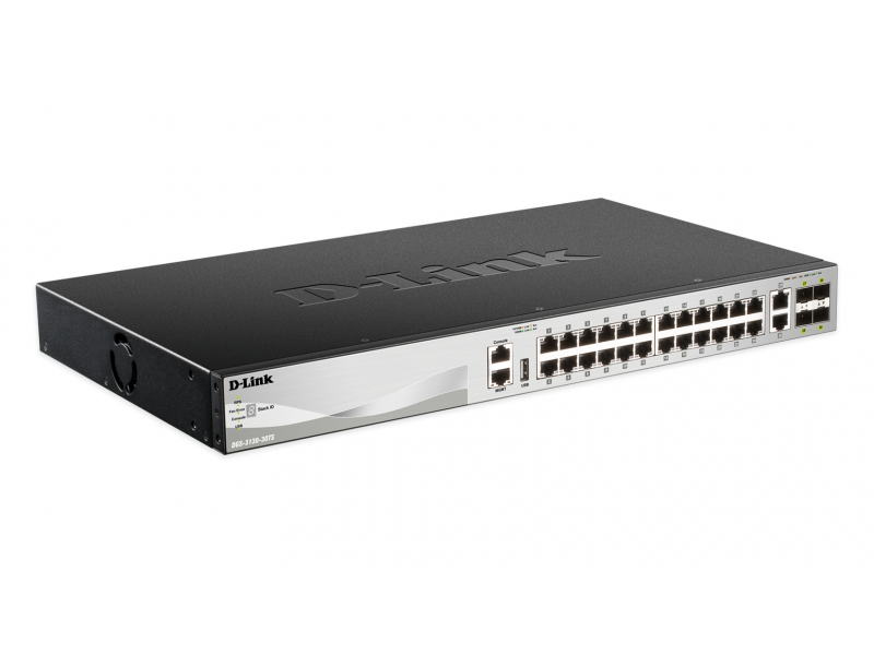 D-Link Managed -Gigabit Ethernet (10/100/1000) DGS-3130-30TS/SI