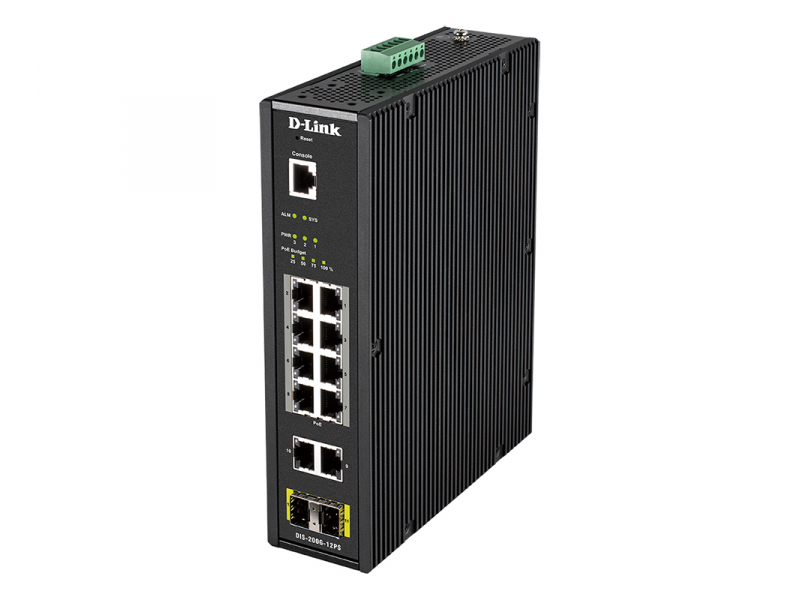 D-LINK DIS-200G-12PS 12-Port L2 Smart Manag Gigabit - DIS-200G-12PS