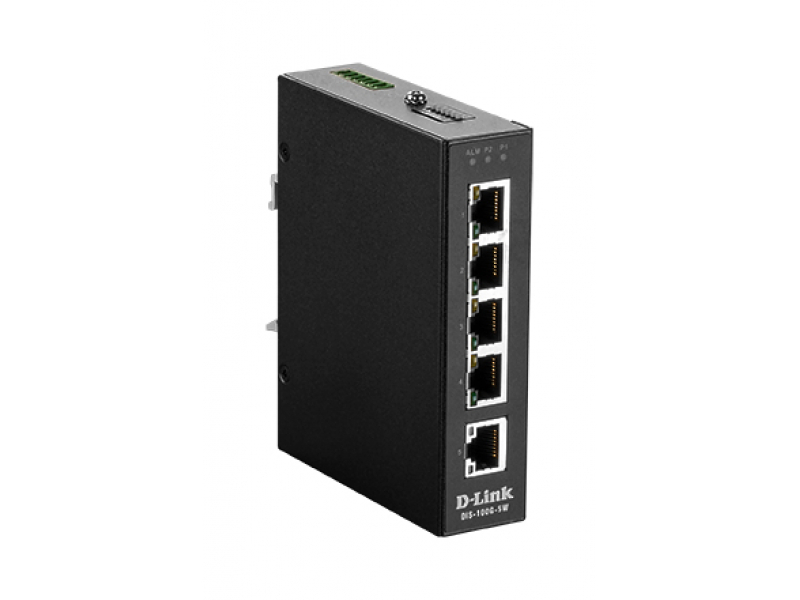 D-Link Gigabit Ethernet (10/100/1000)- Wandmontage DIS-100G-5W