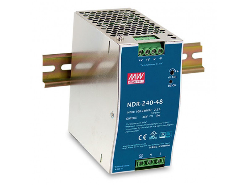 D-LINK DIS-N240-48 240W externes DIN Rail Industria - DIS-N240-48