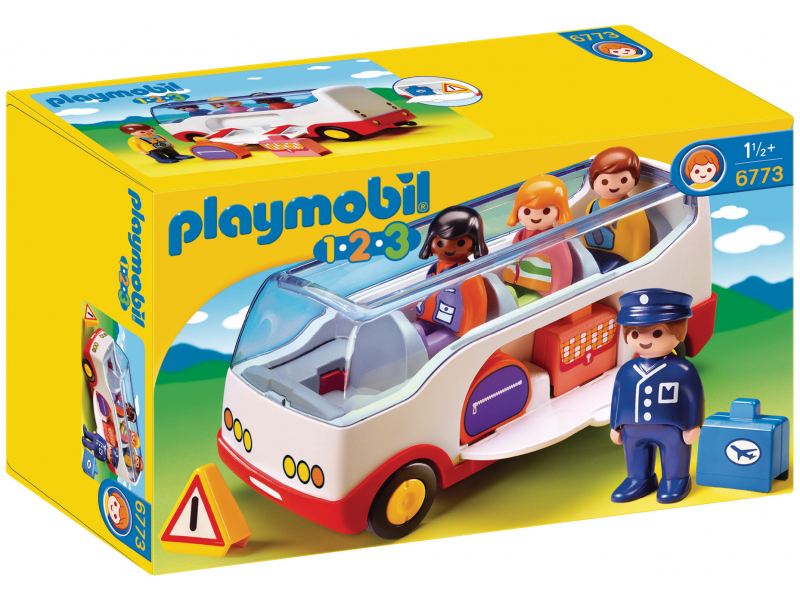 Playmobil 1.2.3 - Reisebus (6773)