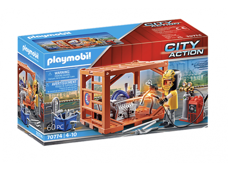 Playmobil City Action - Containerfertigung (70774)