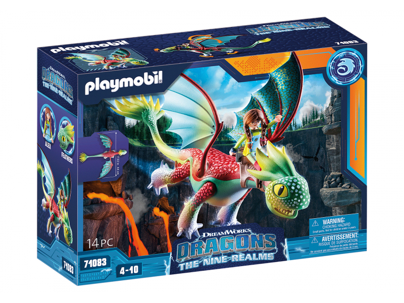 Playmobil Dragons The Nine Realms - Feathers & Alex (71083)