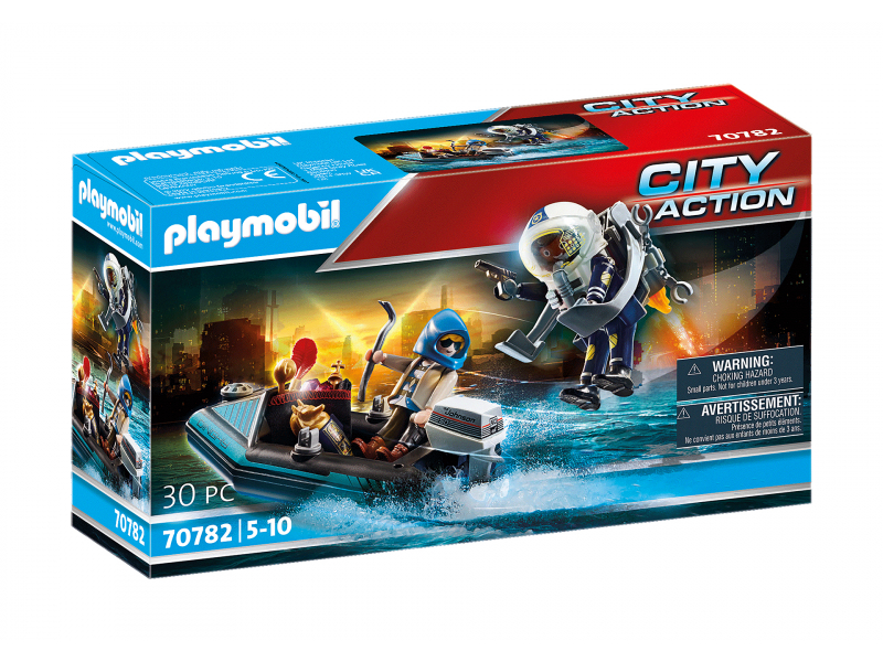 Playmobil City Action - Polizei-Jetpack (70782)