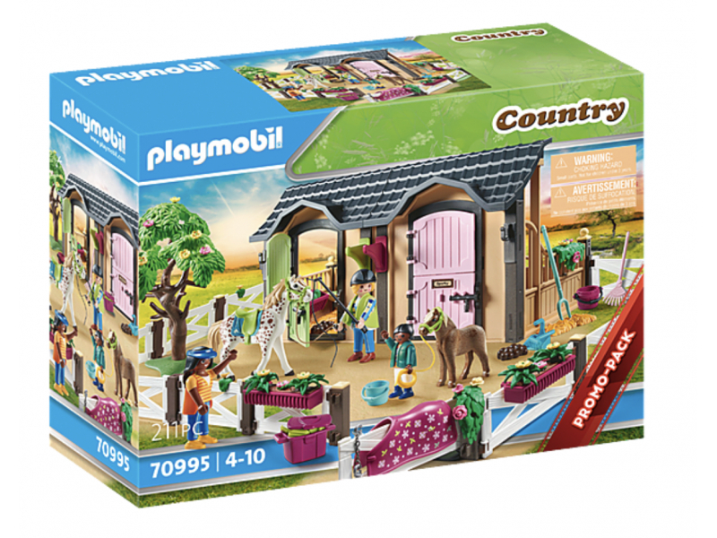 Playmobil Country - Reitunterricht mit Pferdeboxen (70995)