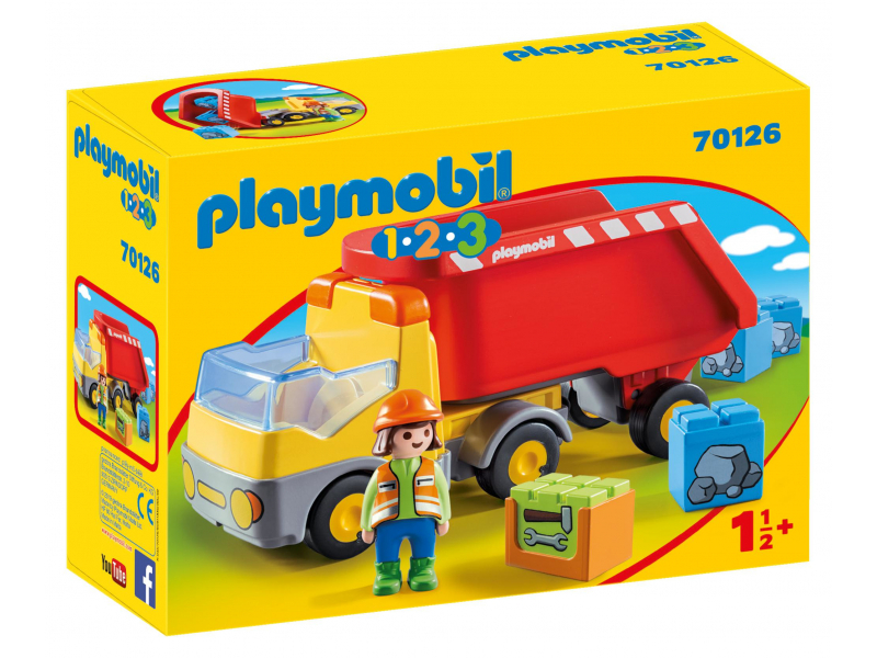 Playmobil 1.2.3 - Kipplaster (70126)