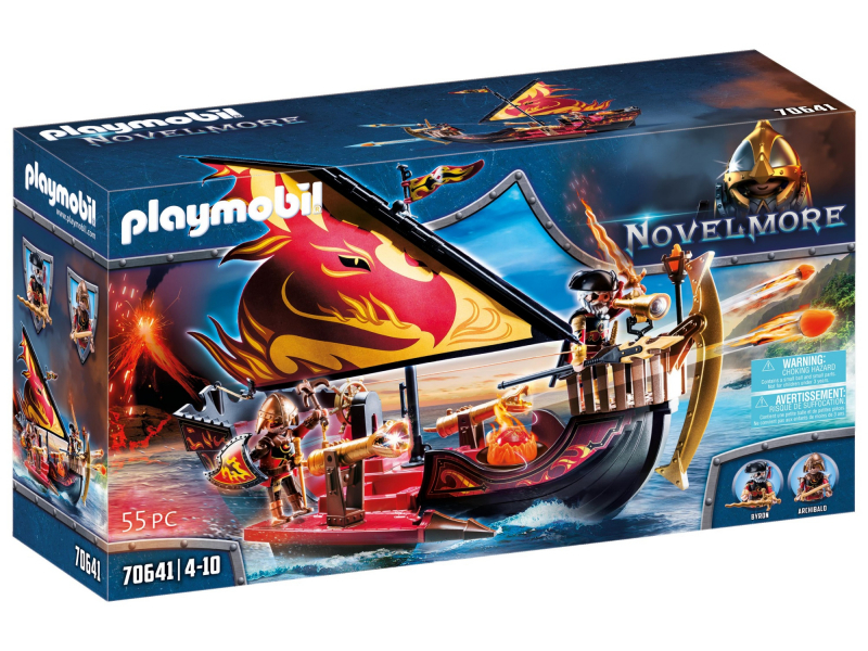 Playmobil Novelmore - Burnham Raiders Feuerschiff (70641)