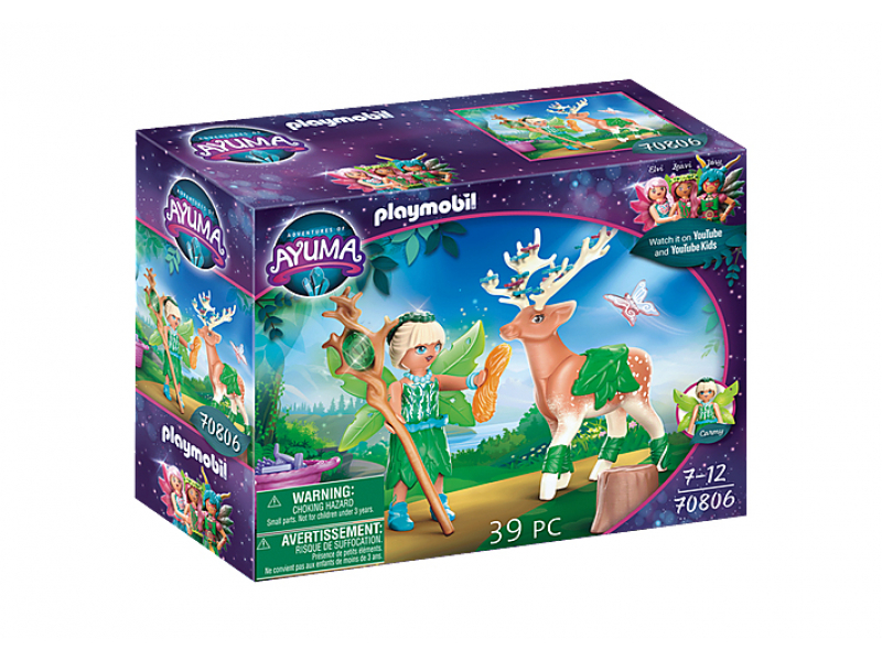 Playmobil Ayuma - Forest Fairy mit Seelentier (70806)