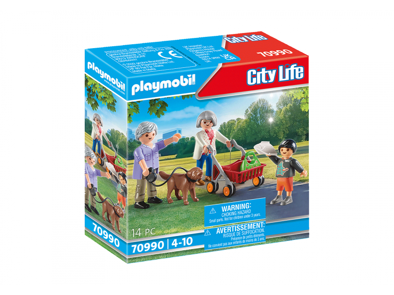 Playmobil City Life - Großeltern mit Enkel (70990)