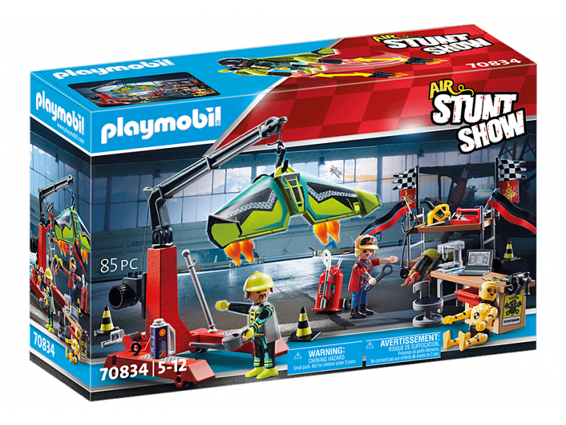 Playmobil Air Stuntshow - Servicestation (70834)