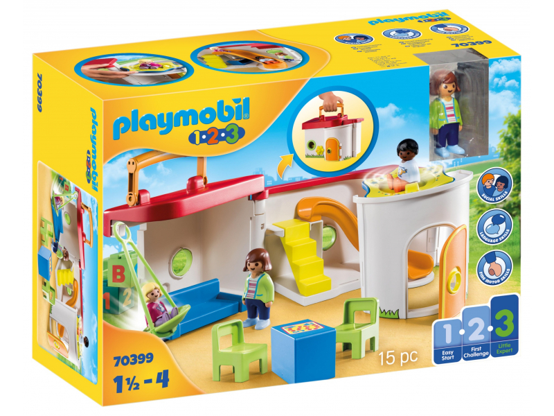 Playmobil 1.2.3 - Mein Mitnehm Kindergarten (70399)