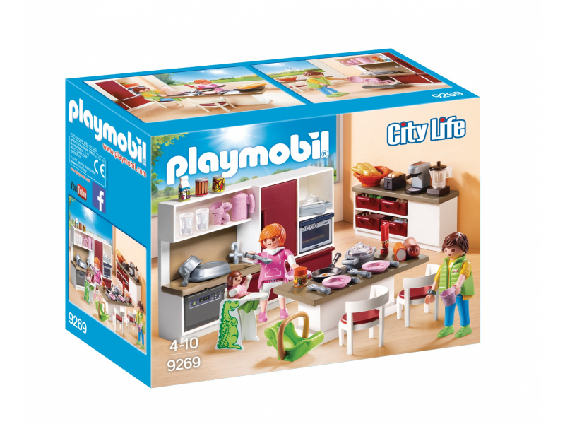 Playmobil City Life - Große Familienküche (9269)