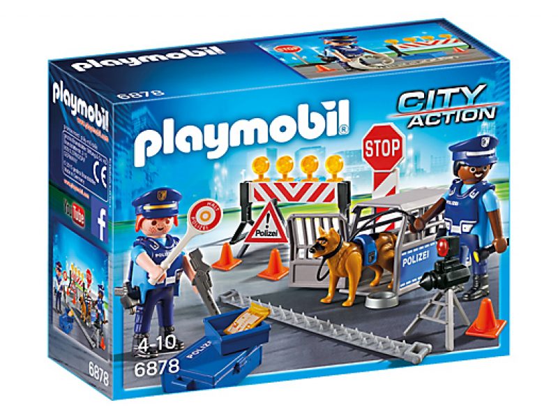 Playmobil City Action - Polizei-Straßensperre (6878)