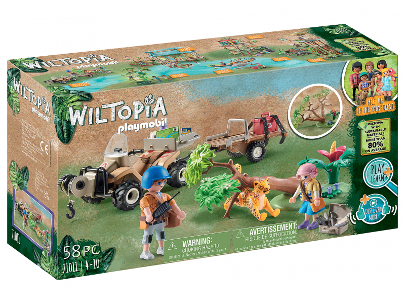 Playmobil Wiltopia - Tierrettungs-Quad (71011)