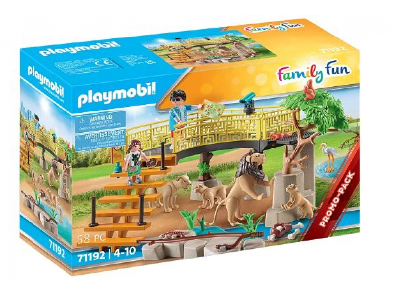 Playmobil Family Fun - Löwen im Freigehege (71192)