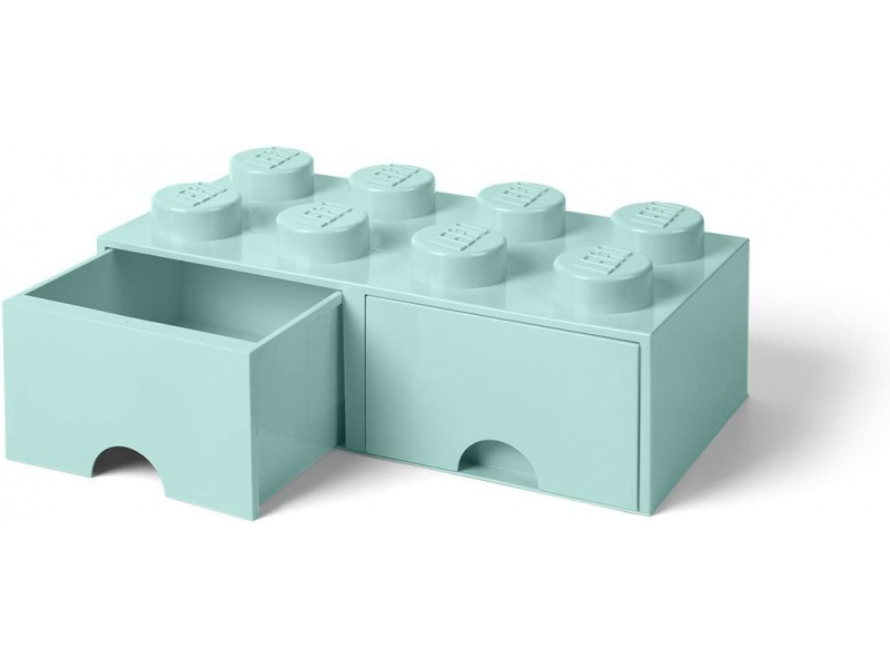 LEGO Storage Brick Schublade 8 AQUABLAU (40061742)