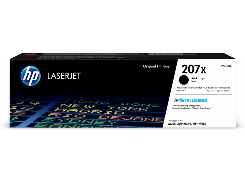 HP 207X LaserJet Tonerkartusche 3150 Seiten Schwarz W2210X