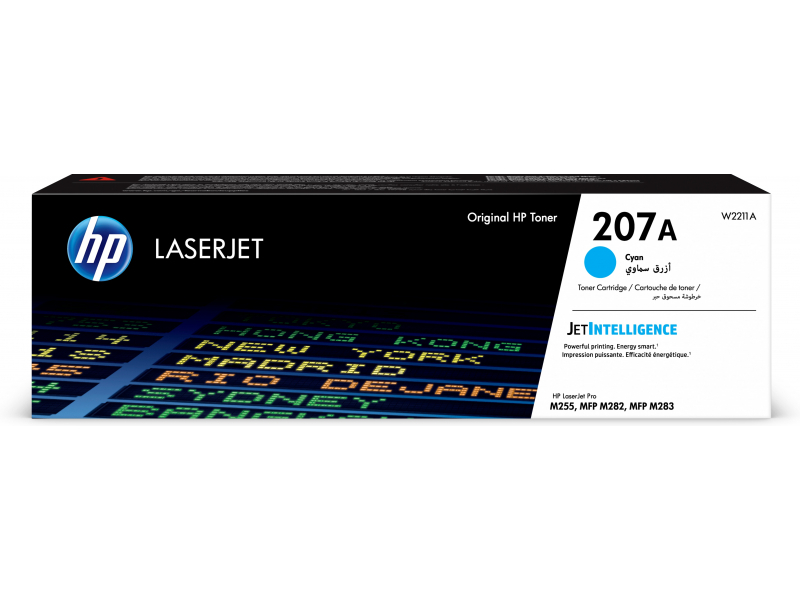 HP 207A LaserJet Tonerkartusche 1350 Seiten Cyan W2211A