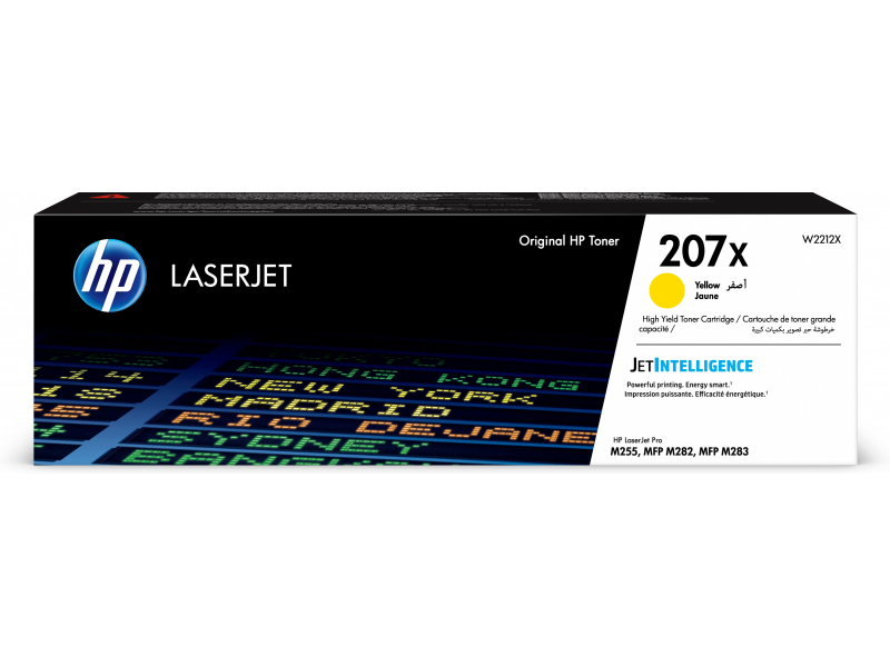 HP 207X Tonerkartusche 150 Seiten Gelb W2212X