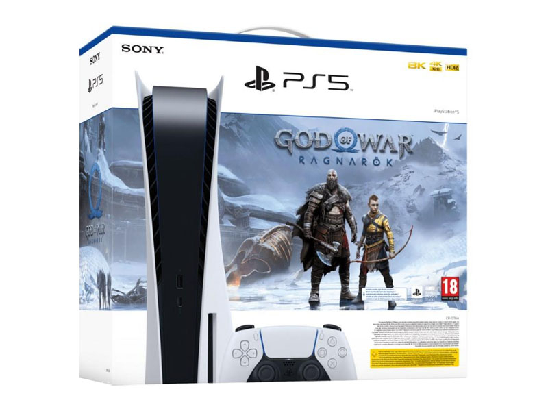 SONY PlayStation5 PS5 Disc Edition (Bundle inkl. God of War Ragnarok)