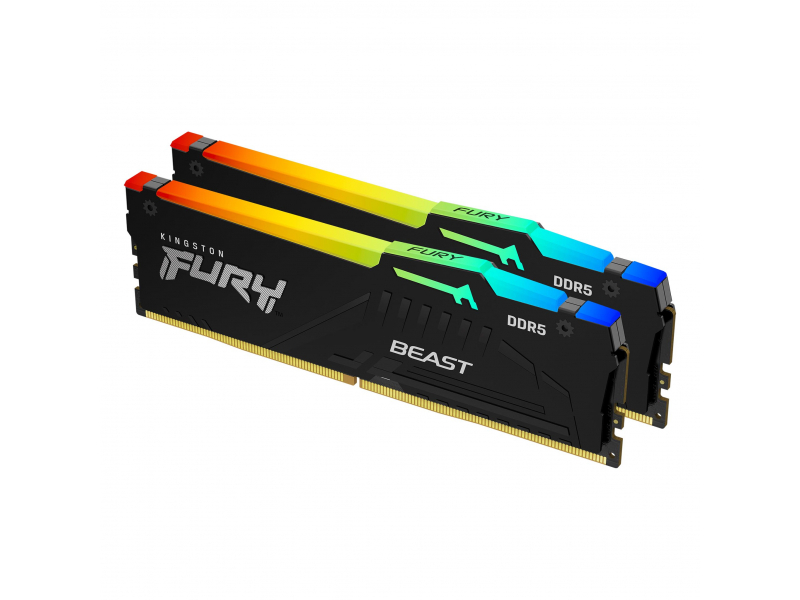 Kingston Fury Beast 2 x 16GB DDR5 4800 MHz CL38 DIMM KF548C38BBAK2-32