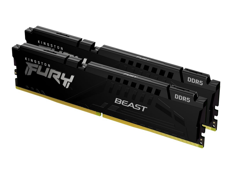 Kingston Fury Beast kit 2 x 16GB 6000 MHz DDR5 DIMM Black KF560C36BBEK2-32