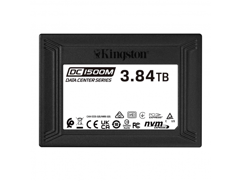 Kingston SSD 3.84TB DC1500M U.2 NVMe SEDC1500M/3840G