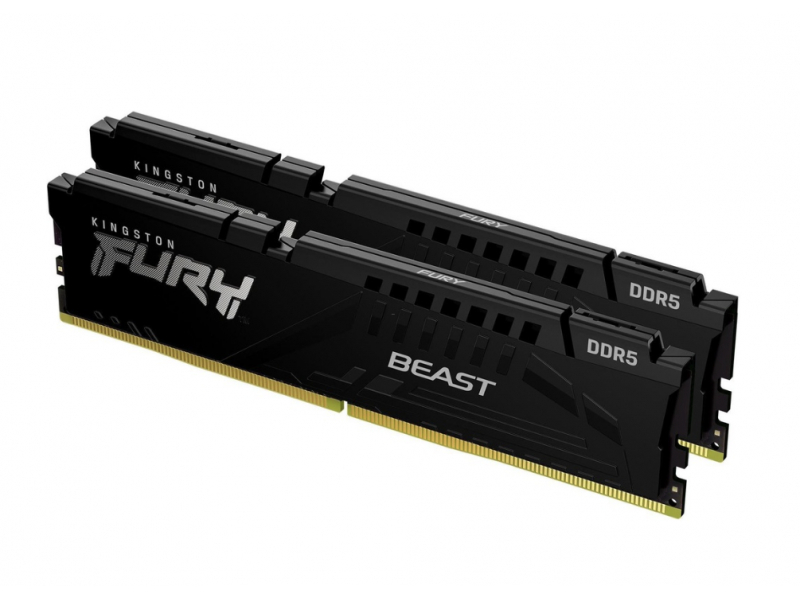 Kingston Fury Beast Black 2x8GB DDR5 5200MT/s CL36 DIMM KF552C36BBEK2-16