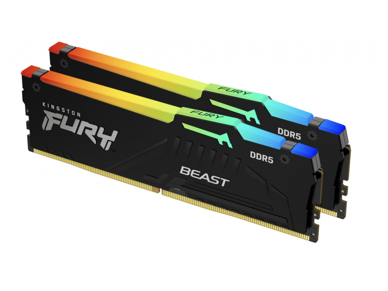 Kingston Fury Beast kit 2 x 32GB DDR5 5200MT/s CL36 DIMM KF552C36BBEAK2-64