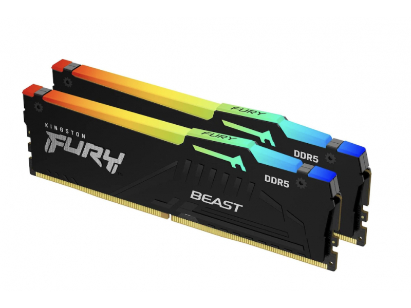 Kingston Fury Beast Kit 2 x 32GB DDR5 6000MT/s CL36 DIMM KF560C36BBEAK2-64