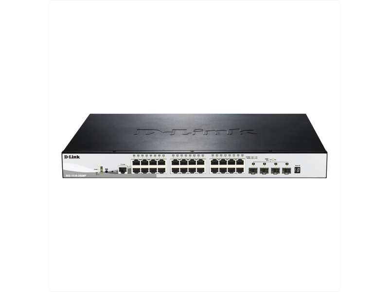 D-Link Smart Switch 28 Port Glasfaser LWL DGS-1510-28XMP/E