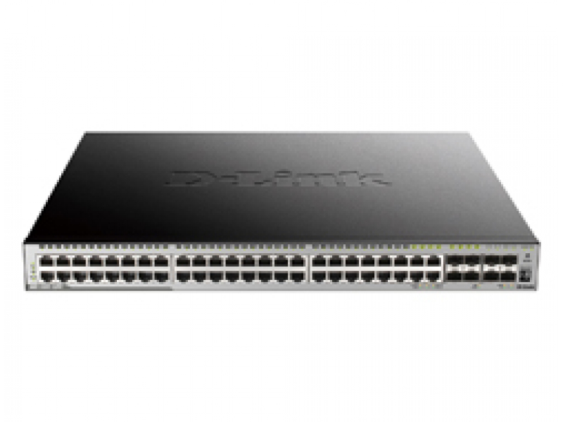 D-Link Managed L3 Gigabit Ethernet 44 x 10/100/1000 PoE+ DGS-3630-52PC/SI