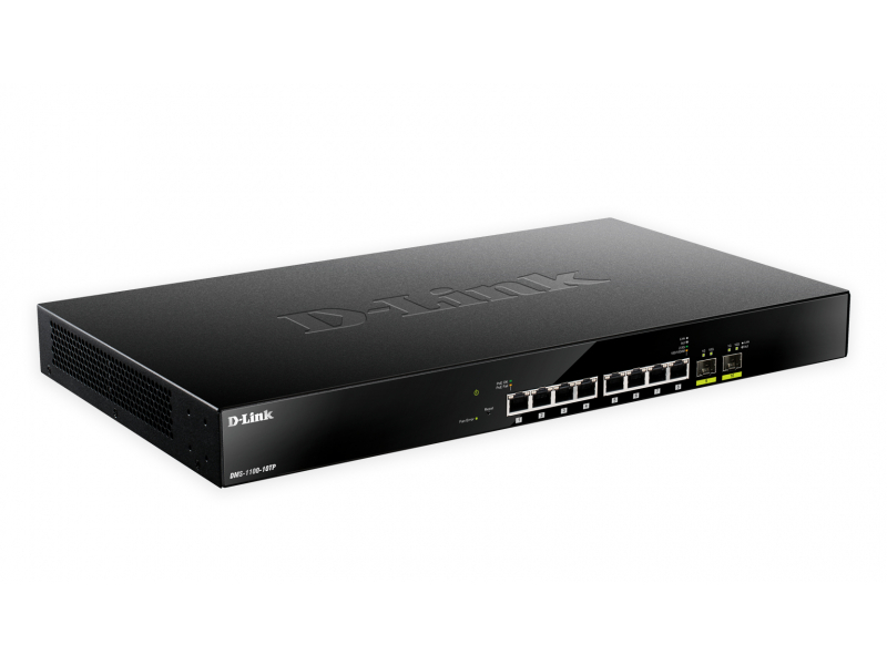 D-Link 10 Port Multi-Gigabit PoE Smart Managed Switch DMS-1100-10TP