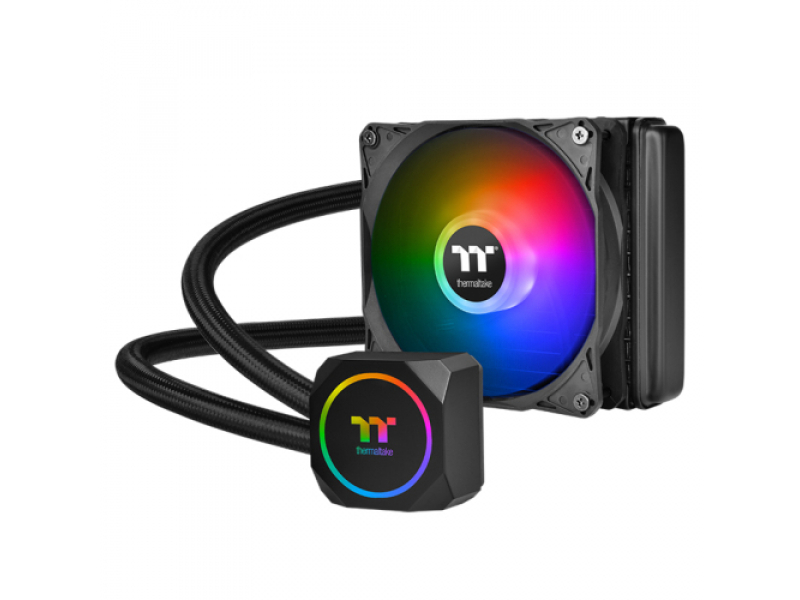 Thermaltake All-in-One Flüssigkeitskühler Schwarz CL-W285-PL12SW-A