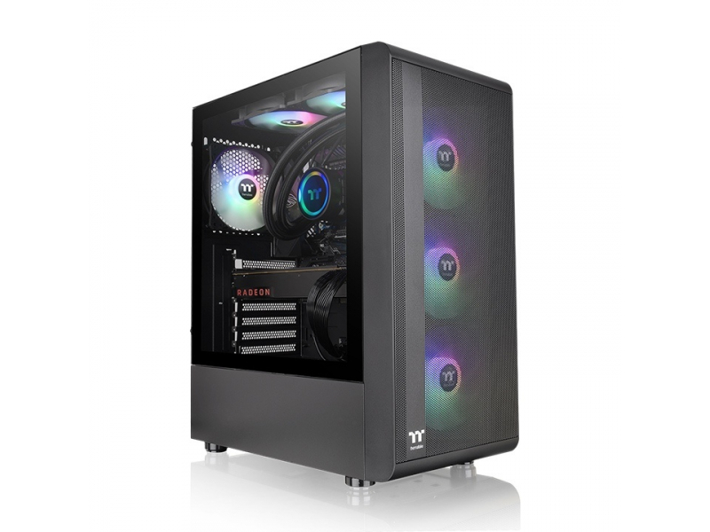 Thermaltake PC- Gehäuse S200 TG ARGB - CA-1X2-00M1WN-00