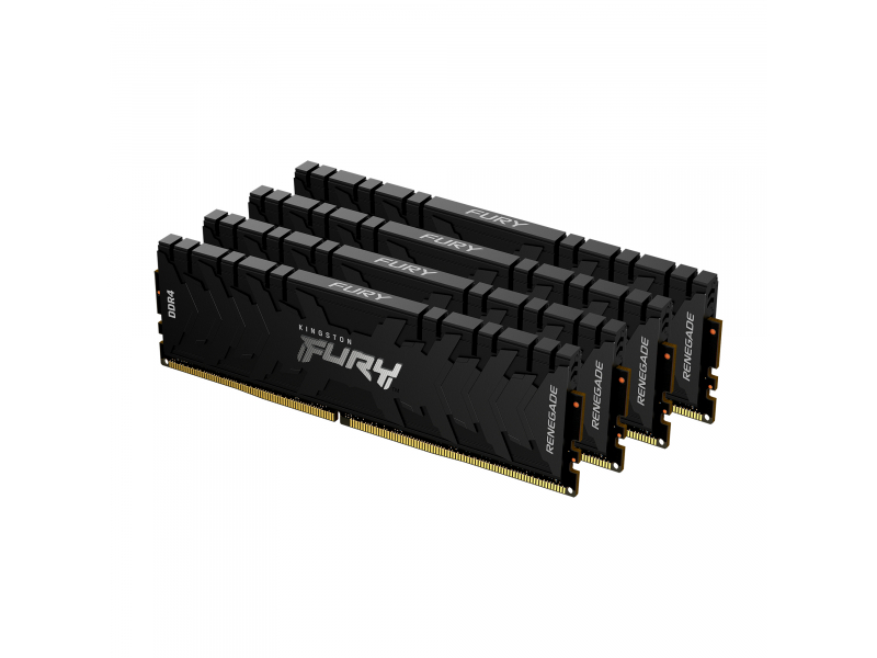 Kingston Fury Renegade 4 x 32GB 3200MHz DDR4 CL16 DIMM KF432C16RBK4/128