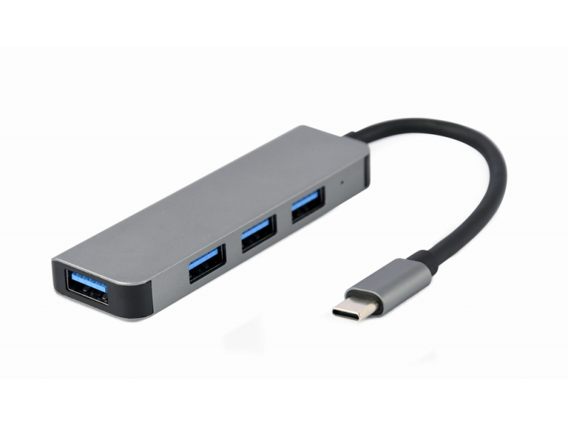 Gembird N- 4-port USB type-C hub 1 x U UHB-CM-U3P1U2P3-01