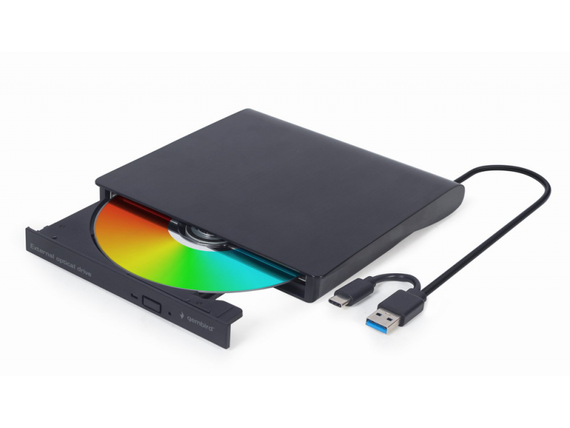 Gembird externes USB-DVD-Laufwerk DVD-USB-03