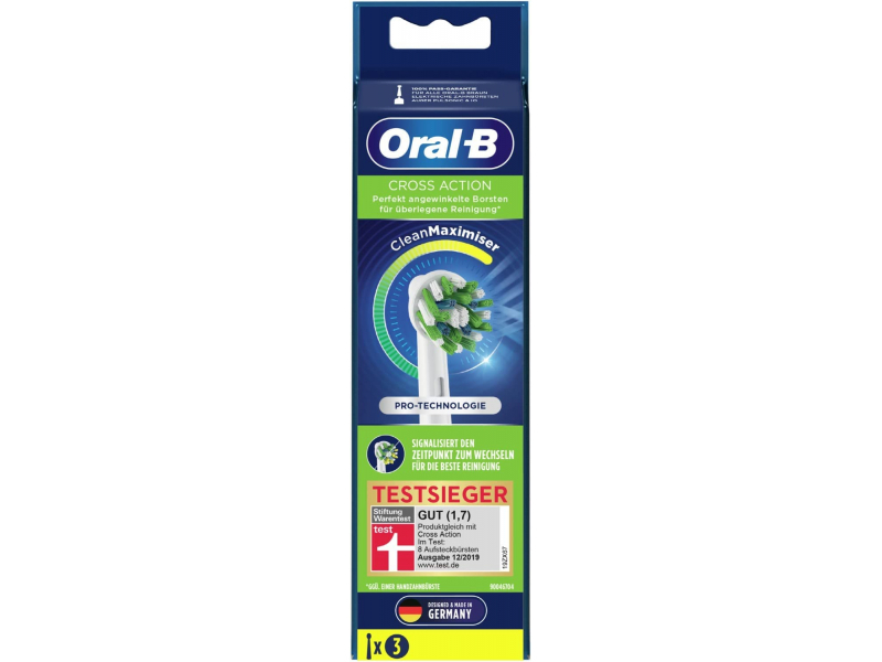 Oral-B Aufsteckbürste CrossAction CleanMaximizer 3er  EB50-3