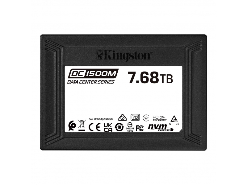 Kingston Data Center DC1500M SSD 7.68TB Intern 2.5 SEDC1500M/7680G