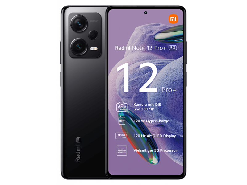 Xiaomi Redmi Note 12 Pro+ 256GB (5G Black)