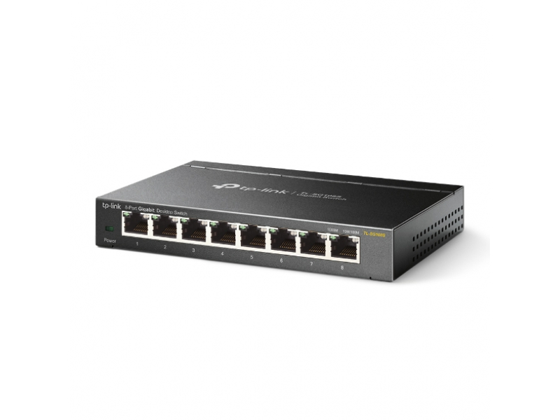 TP-LINK 8-Port 10/100/1000Mbit/s Desktop Switch TL-SG108S