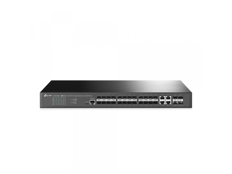 TP-LINK JetStream 24Port SFP L2+ Managed Switch TL-SG3428XF