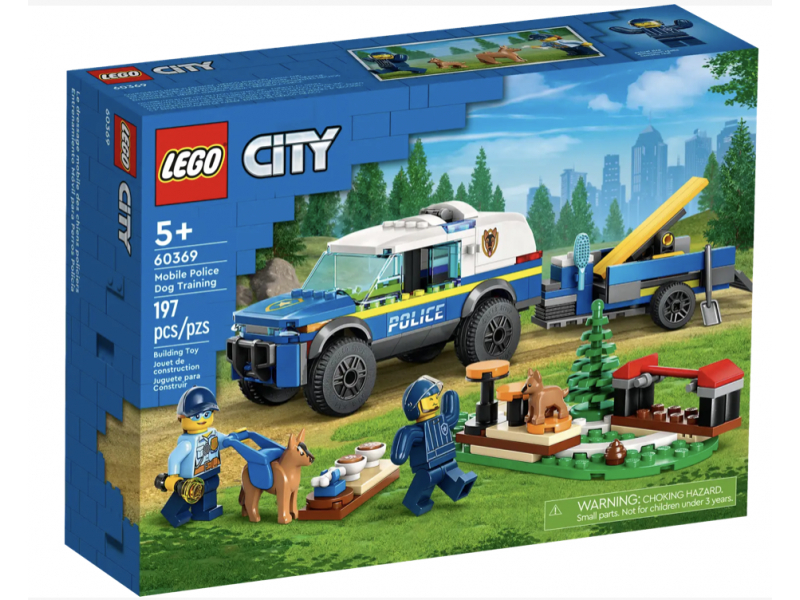 LEGO City - Mobiles Polizeihunde-Training (60369)