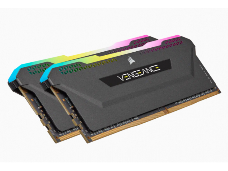 Corsair Vengeance RGB PRO SL 64GB 2 x 32GB DDR4 DRAM CMH64GX4M2D3600C18