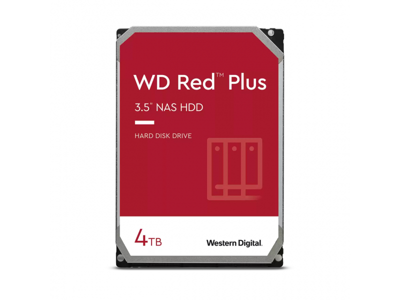 Western Digital Red Plus HDD 4TB 3.5 WD40EFPX