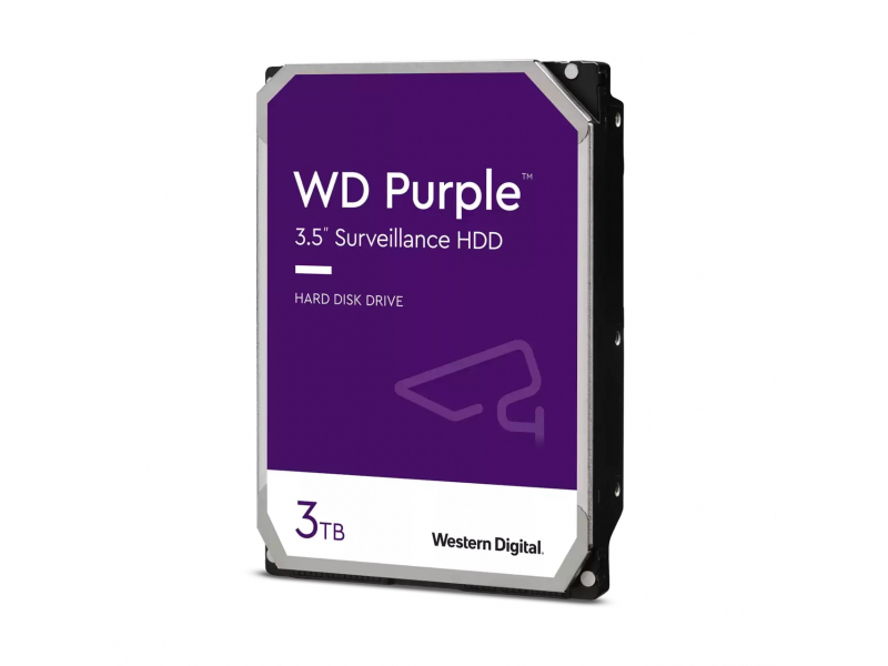 Western Digital Purple Festplatte HDD 3TB 3.5 SATA WD33PURZ