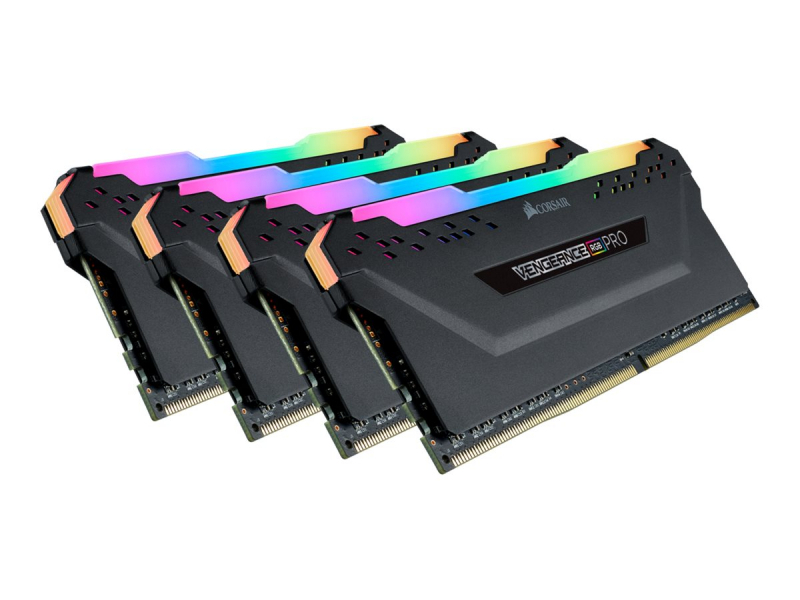 Corsair Vengeance RGB Pro 32GB 4 x 8GB DDR4 DRAM 3600MHz CMW32GX4M4D3600C16