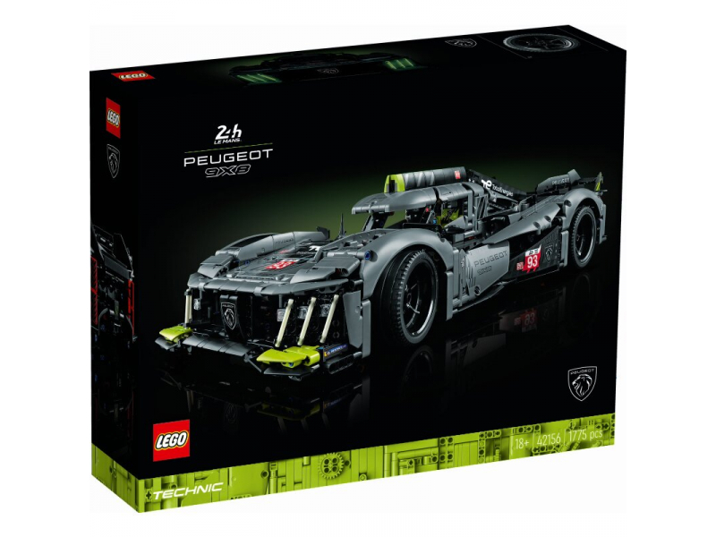 LEGO Technic PEUGEOT 9X8 24H Le Mans Hybrid Hypercar 42156