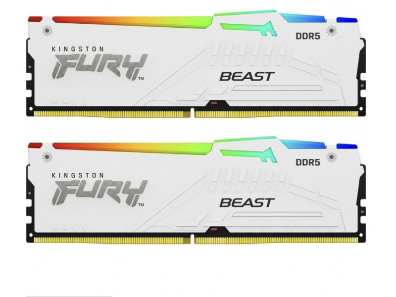 Kingston Fury Beast 64GB 2x32GB DDR5 6000MT/s CL36 EXPO KF560C36BWEAK2-64